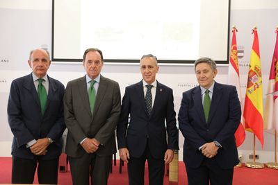 La Fundación Iberdrola España firma un acuerdo de colaboración junto al Ayuntamiento de Puertollano para la iluminación ornamental de la Fuente Agria