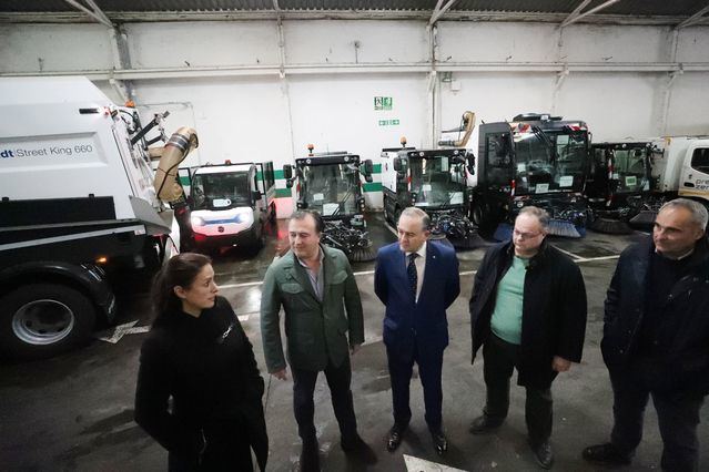 Mañana comienza a operar el 45 % de la nueva maquinaria de limpieza viaria