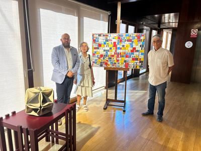 Dos nuevas obras del fondo artístico de la Diputación renuevan el espacio “Las estaciones del arte” en San Clemente