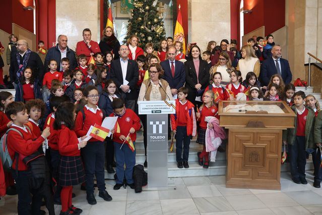 La Diputación de Toledo conmemora el 47º Aniversario de la Constitución Española