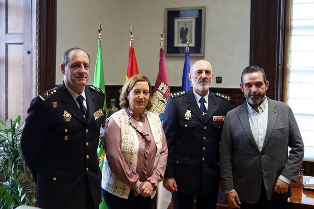 Cedillo felicita al nuevo jefe superior de Policía de CLM y le desea suerte en esta nueva etapa