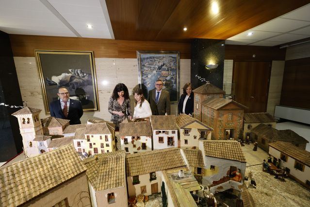 Abre al público el belén de las Cortes de Castilla-La Mancha