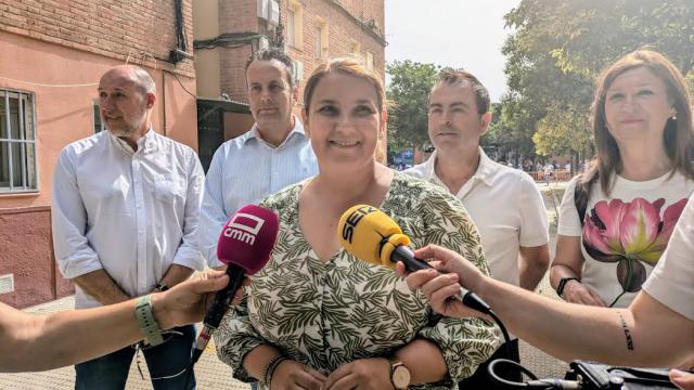 La presidenta de la Ejecutiva provincial del PSOE de Toledo, Tita García Élez