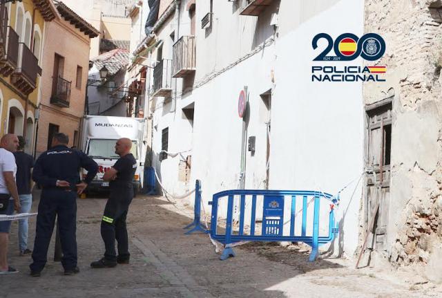 Detenido un hombre de 35 años por el incendio provocado en un edificio del Casco