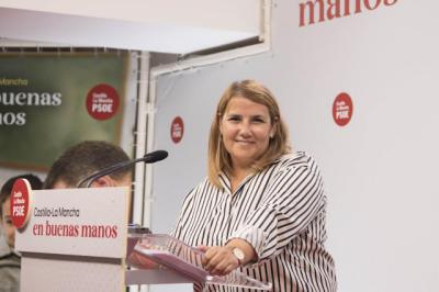Tita García destaca los 10 años de avances de García-Page frente a los recortes del PP