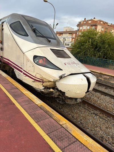 Interrumpida la circulación ferroviaria entre Talavera y Montearagón tras un accidente en un paso a nivel
