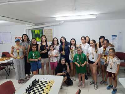 El Club Eborajedrez impulsa el ajedrez femenino con la celebración de su primer torneo