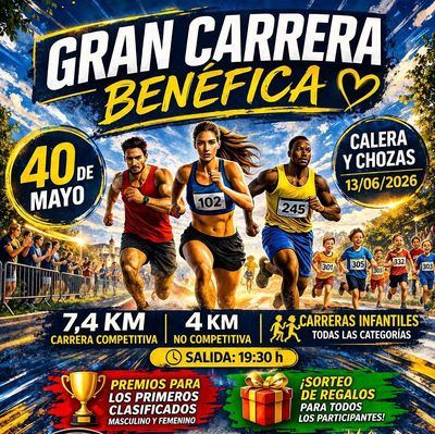 La XIII Carrera Popular y Benéfica ’40 de Mayo’ estará destinada al proyecto de ADIT