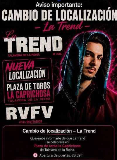La Trend se celebrará en la Plaza de Toros La Caprichosa