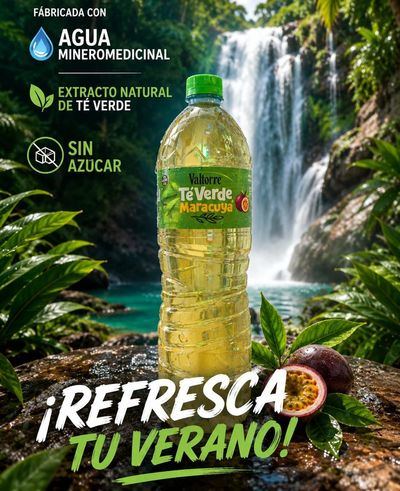 Valtorre Té Verde Maracuyá, la propuesta más refrescante y saludable de este verano