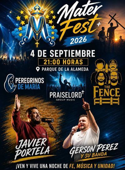 Ya hay fecha para la primera edición de MATER FEST 2026, un encuentro mariano para toda la comarca