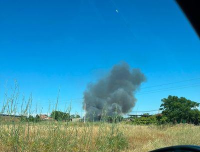 Un nuevo incendio forestal moviliza siete medios y 23 efectivos en Talavera
