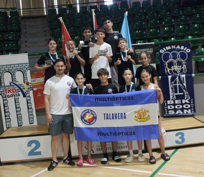 El Taekwondo Talavera cierra el Open de Segovia con seis medallas