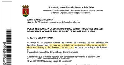 ¿Cuánto les costará a los talaveranos el nuevo contrato de limpieza?
