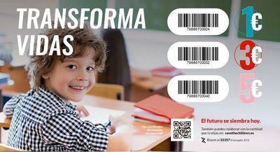 El Corte Inglés y Save the Children impulsan una campaña para combatir la pobreza infantil