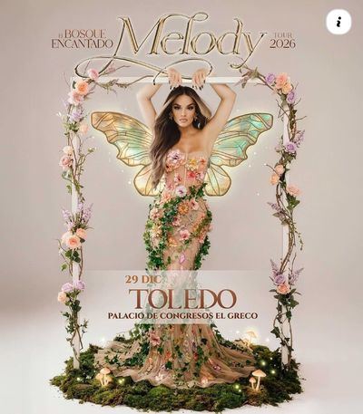 Melody llevará su "Bosque Encantado Tour" a Toledo
