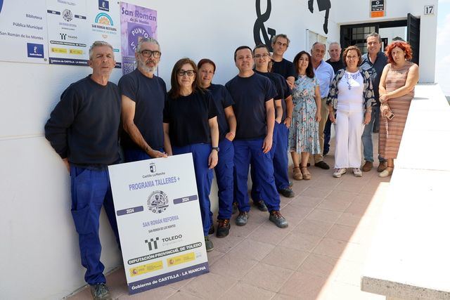La Diputación destaca el impulso al empleo que se genera con los 20 Talleres+ gestionados por la Institución en la provincia