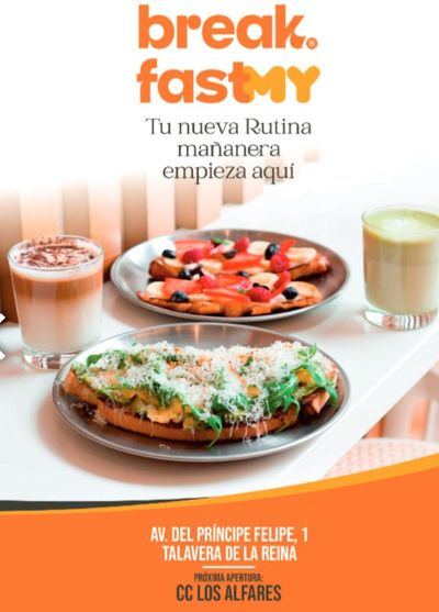 Mybreakfast abre este miércoles su segundo establecimiento en Talavera