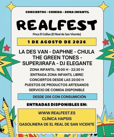 El rock vuelve a ser un plan para toda la familia con la segunda edición de RealFest