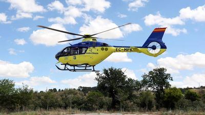 Dos heridos, uno de ellos evacuado en helicóptero, tras un choque entre dos turismos en Méntrida