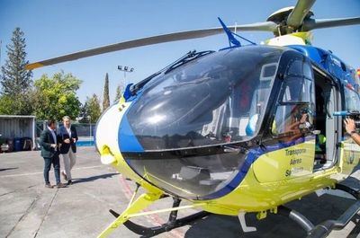 Toledo incorpora las transfusiones de sangre a su helicóptero sanitario