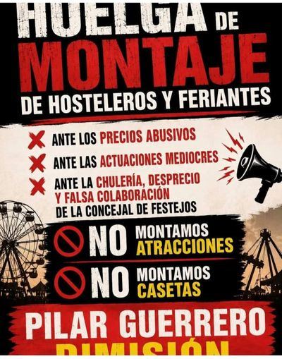 ¿Huelga de feriantes en Talavera? Un cartel incendia las redes sociales