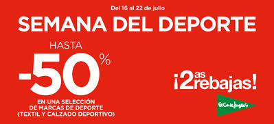 El Corte Inglés lanza sus segundas rebajas con descuentos adicionales