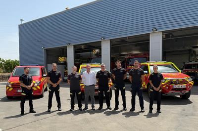 El Consorcio de Bomberos de Toledo incorpora cuatro nuevos vehículos para reforzar la respuesta ante emergencias en la provincia