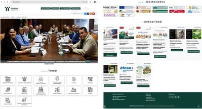 La Diputación de Toledo estrena una nueva web institucional más accesible, moderna y cercana al ciudadano