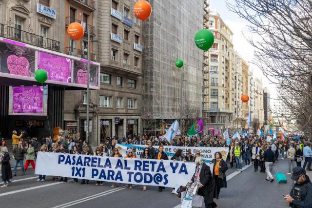 Mutualistas de toda España ponen rumbo a Madrid para exigir el 1x1 en la pasarela al RETA