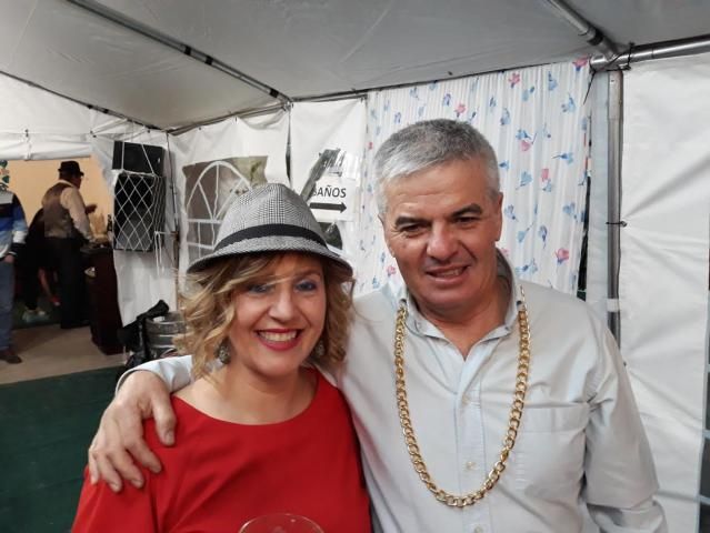 Yoli y Miguel celebraron sus bodas de plata