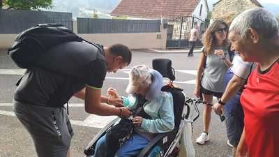 Plena inclusión CLM celebra 10 años de Camino con la voluntaria más longeva de España