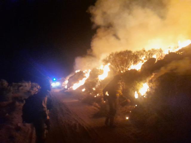 Incendio en Peñalba: Cerrado el acceso al Hayedo de Tejera Negra, el fuego afecta a 2.000 hectáreas