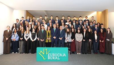 Eurocaja Rural incorpora a 104 estudiantes universitarios para realizar prácticas en toda España