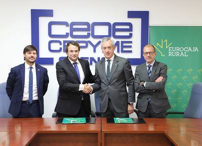 Eurocaja Rural y CEOE CEPYME Cuenca consolidan su acuerdo estratégico para fomentar la actividad empresarial