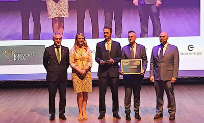 Eurocaja Rural respalda los 'XXI Premios Empresariales' CEOE Ávila