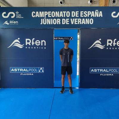 Óscar Iglesias cierra la temporada en el Campeonato de España Junior de Verano