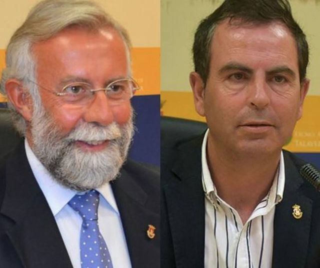 Jaime Ramos (i) y José Gutiérrez (d9