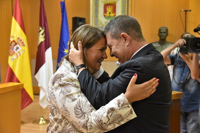 Tita garcía y Emiliano García-Page