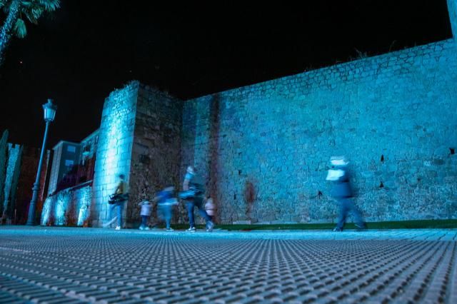 La muralla de Talavera estrena iluminación artística