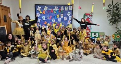 El Colegio Adalid Meneses llena su 'maleta invisible' de valores frente al cáncer infantil