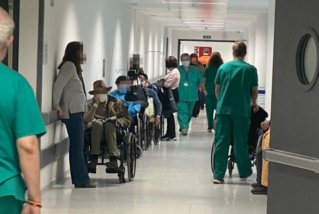 El Servicio de Urgencias del Hospital de Toledo se encuentra desbordado