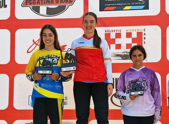 Zaira Vargas, del CD BMX Talavera, campeona de la Copa de España