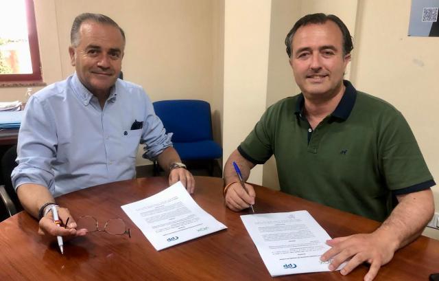 José Juñián Gregorio y David Moreno en una imagen de archivo 