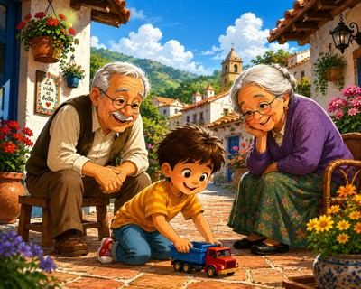 ¿Cómo es el verano con los abuelos?