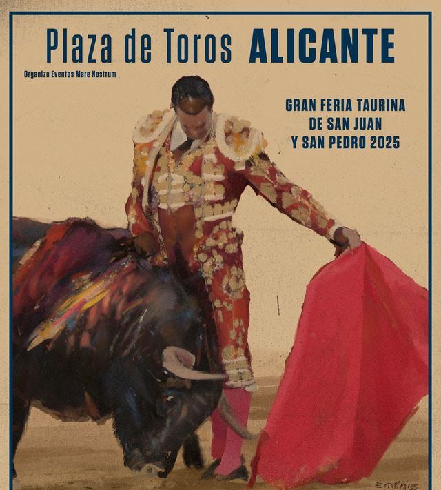 Tomás Rufo toreará en Alicante, en la Feria de Hogueras más importante y rematada de los últimos años