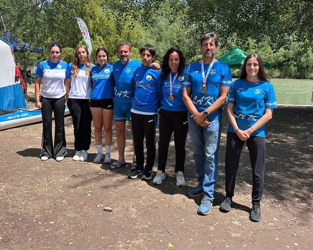 El Club Talak brilla en el Campeonato de España de Ríos celebrado en Aranjuez