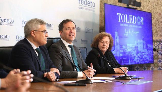 Velázquez destaca la unanimidad de todas las instituciones para la candidatura de Toledo como Capital Europea de la Cultura