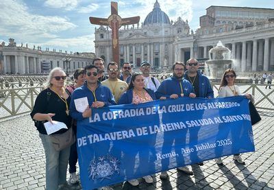 La Cruz de los Alfareros, presente en el Jubileo de las Cofradías en Roma