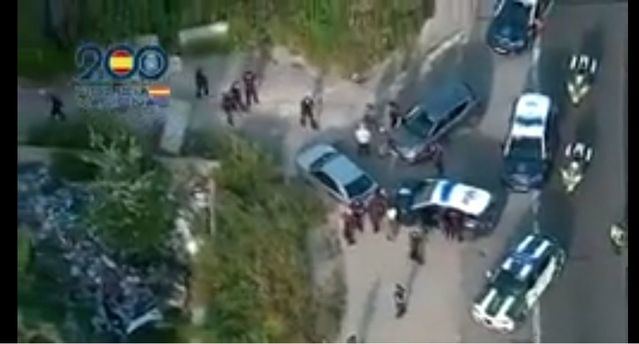 Detención de los presuntos ladrones / Vídeo: Policía Nacional 